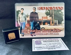 Ubicación de rodaje Rain Man reliquia Tom Cruise gasolinera - Imagen 1 de 5