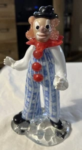 Ceco Vintage Zelezny Brod Scuola d'Arte Boemia Vetro Clown Jaroslav Brychta - Foto 1 di 6