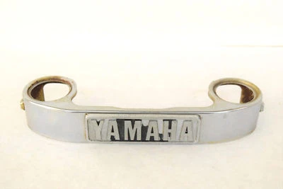 YAMAHA XS400 XS 400 1978 1979 1980 1981 1982 FRONT FORK COVER GUARD & EMBLEM - Image 1 of 4