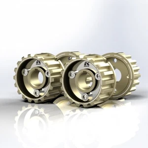 Ducati 2 Valve engine adjustable camshaft pulleys Ergal lightweight NEW - Picture 1 of 1