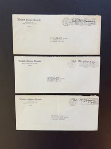 US 1950s-60s Congress Free-Franking Cover (25-11) Senator McNamara +3 Covers - Picture 1 of 2