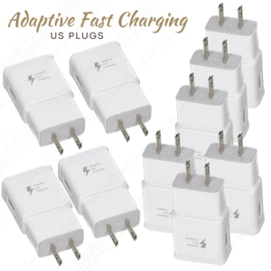 For Samsung Android USB Wall Charger Fast Adapter Block Charging Cube Brick Lot - Picture 1 of 13