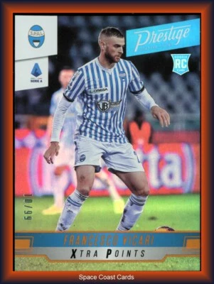 2019-20 Panini Chronicles Xtra Points Orange /99 Francesco Vicari #283 Rookie RC - Image 1 of 2