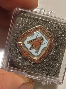ubc carpenter pin 45 YEARS OF SERVICE God bless him....MIB NWT RARE env26 - Picture 1 of 3