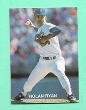 (1) NOLAN RYAN 1990 SUPERSTAR # 6 OF 20 TEXAS RANGERS NM-MT CARD (I4332)