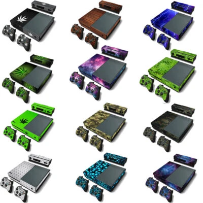 HOT FOR Xbox One Vinyl Decal Skin Sticker Console & 2 Controllers Cover - Image 1 of 4