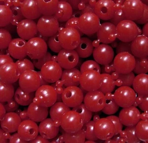 USA Pop Snap It Neuheit Perlen 12 mm 144 Stck. Rot Farbe Jolly Store Handwerk - Bild 1 von 1