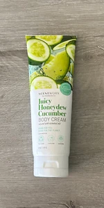 Harry Slatkin & Co Scentworx Juicy Honeydew Cucumber Body Cream 8 oz Full Size - Bild 1 von 3
