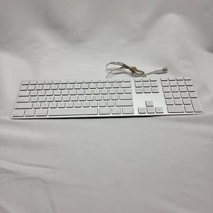 Apple A1243 MB110E/A Wired Keyboard With 2 USB Ports - Picture 1 of 12