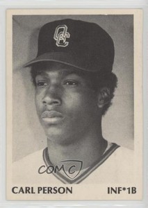 1975 TCMA Quad-City Angels Carl Person #9