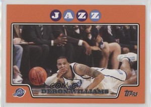 2008-09 Topps Orange Border /1199 Deron Williams #140