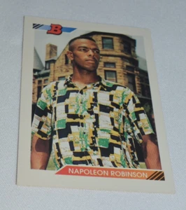 1992 BOWMAN BASEBALL - RC NAPOLEON ROBINSON PITCHER ATLANTA BRAVES CARD # 34 - Picture 1 of 4