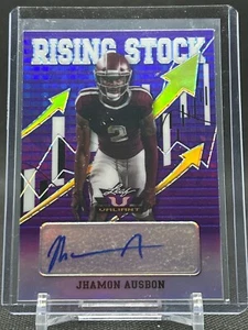 2021 Leaf Valiant Rising Stock Auto Purple Jhamon Ausbon #25/25 No. RS-JA1 - Picture 1 of 2