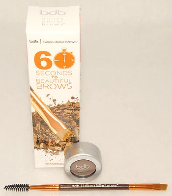 Billion Dollar Brows - 60 Seconds to Beautiful Brows Kit Dual Brush & Powder NEW - Image 1 of 4