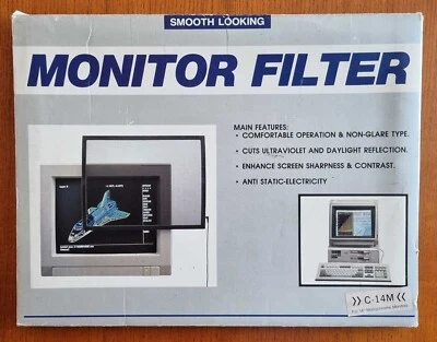 Vintage monitor filter 14" for CRT monitors, Techlink - Bild 1 von 3