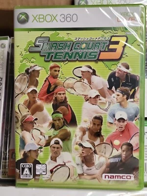 Smash Court Tennis 3 (2007) Brand New Factory Sealed Japan Xbox 360 X360 Import - Image 1 of 2