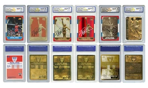 Michael Jordan Fleer ROOKIE Explosion 6-Card Set Special Refractors GEM MINT 10 - Picture 1 of 3