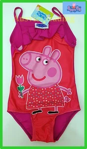 brand NEW PEPPA PIG GIRLS KIDS SWIMWEAR SWIM SUIT SWIMMING BATHER swimsuit 1pc - Picture 1 of 1