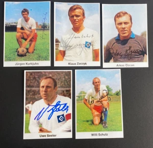 HSV 1970/71 raccolta maestri tedeschi firmata 5 foto circa 10x15 autografi (109) - Foto 1 di 1