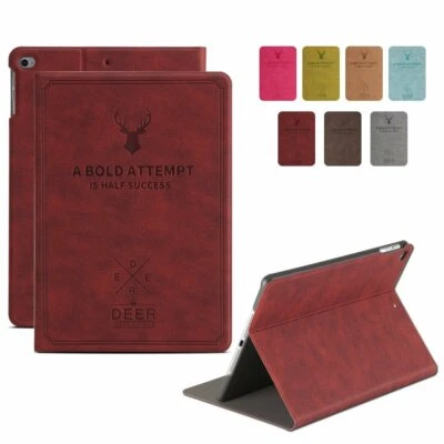 iPad 10.2" 8th 7th Gen 10.9 Pro 9.7 11 10.5 Case Smart Protective Cover Wine - Image 1 of 4
