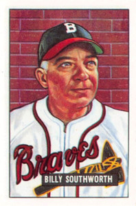 1986 Card Collectors Company '51 Bowman Rprnt #207 Billy Southworth MG	p2s-26411