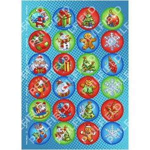 Dekorative Stickers für Weihnachten - Bild 1 von 4