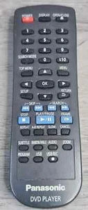 Original Genuine Panasonic N2QAYA000014 DVD Player Remote Control with batteries - Picture 1 of 1