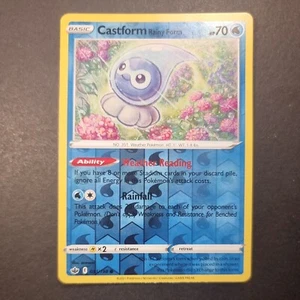 Castform 033/198 Rainy Form Reverse Holo Chilling Reign Set Pokemon Card Common - Picture 1 of 21