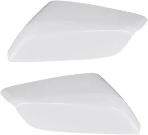 1 Pair Side Mirror Cover Fits for 2016-2025 Chevy Malibu Passenger white - Picture 1 of 6