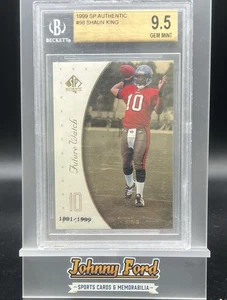 1999 SP Authentic Shaun King Future Watch Rookie #1881/1999 BGS 9.5 #98 - Picture 1 of 2