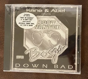 Kane & Abel Presents Most Wanted Boys “Down Bad” (2001) Music CD New/Sealed - Picture 1 of 2