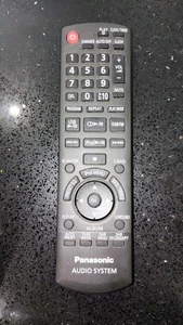 Genuine Panasonic N2QAYB000389 Remote for CD Stereo System SA-PM38DB - Picture 1 of 3