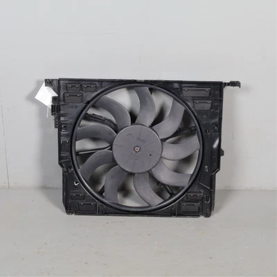 2011-2016 BMW 535i 640i 740i Radiator Cooling Fan 17427647652 OEM Used - Image 1 of 4