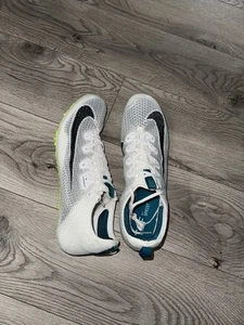 Nuevo Nike Zoom Superfly Elite 2 Flyknit Blanco Verde Picos FZ9662 100 Hombres’s 10 - Imagen 1 de 9