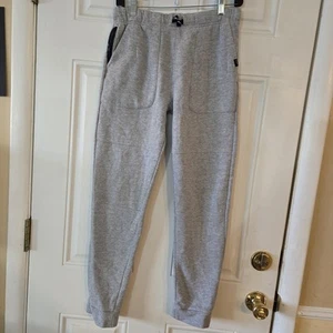 Lee Boys Sweats Joggers Size Large 14/16 Rugged Knee Pockets Gray Sweatpants EUC - Picture 1 of 6