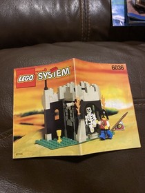 Lego Castle Skeleton Surprise (6036) Instruction Booklet Only