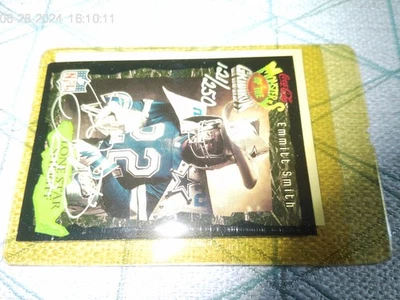 1994 Coca-Cola Monsters of the Gridiron Emmitt Smith #8 (AUTOGRAPHED)#121 of 250 - Image 1 of 2