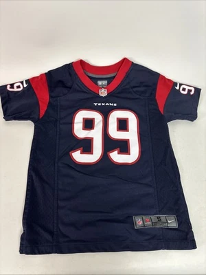 NFL Football Jersey Houston Texans #99 JJ Watt Kids Youth Size 8 - Image 1 of 4