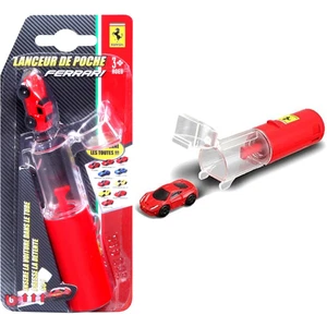 Werfer Taschenlampe Ferrari Mit Seine Micro Auto Rot Spielzeug Burago Games Kids - Picture 1 of 24
