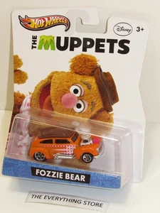 Hot Wheels Disney 2012 The Muppets Fozzie Bear personaje coche envío gratuito - Imagen 1 de 2