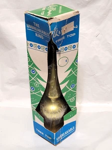 Vintage Bradford, made in Italy, topper albero oro infrangibile in SCATOLA - Foto 1 di 9