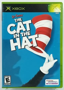 Dr Seuss El gato en el sombrero (XBOX) CIB con manual de boleto de película y tarjeta REG en muy buena condición - Imagen 1 de 8