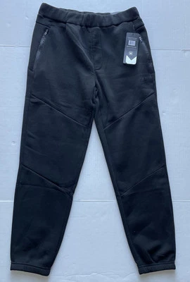 Pantalones deportivos informales RBX de vellón para hombre talla M negros Foto 1 de 4