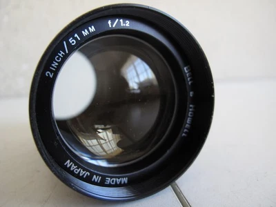Lente de proyección rápida para 16 mm Bell Howell 2 pulgadas f1.2 BELLEZA 51 mm 50 mm Foto 1 de 4