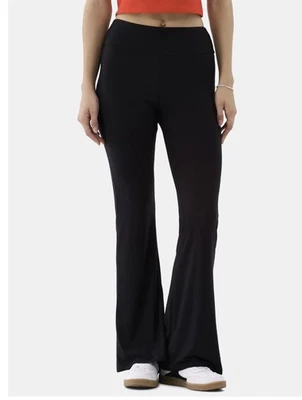 No Boundaries Women’s Pull On Flare Pants X-LARGE (16-18) Black 32" Inseam New - Image 1 of 3