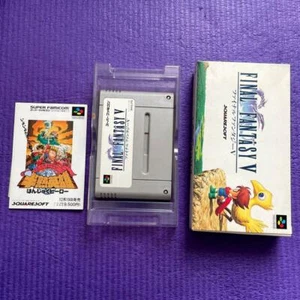 FINAL FANTASY V 5 Super Famicom SFC Japan Import SNES komplett QUADRATISCH NTSC-J - Bild 1 von 1
