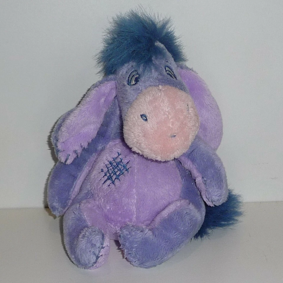 Doudou Ane Disney - Bourriquet - Mauve - Photo 1/1