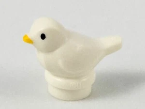 Lego Tier kleiner Vogel weiße Taube Minifigur - Bild 1 von 1