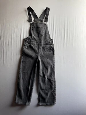Pantalones de mezclilla vintage jóvenes gris Levis con lengüeta plateada 10 monos de mezclilla regulares para niños Foto 1 de 4