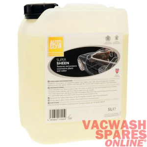 AUTOGLYM SUPER SHEEN 5LITRE - PROFESSIONAL RANGE - TRADE - VINYL AND RUBBER CARE - Picture 1 of 4